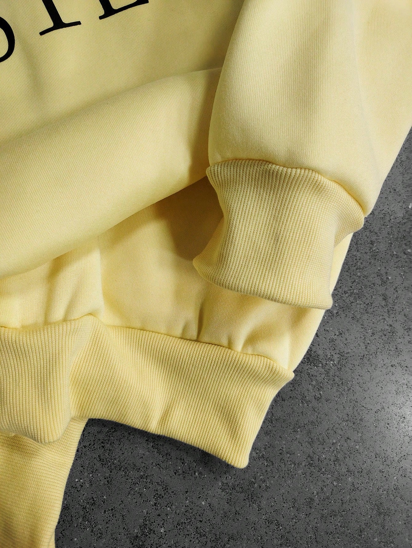 ROMWE MEN Moletom Casual Masculino com Estampa de Letra em Cores Contrastantes