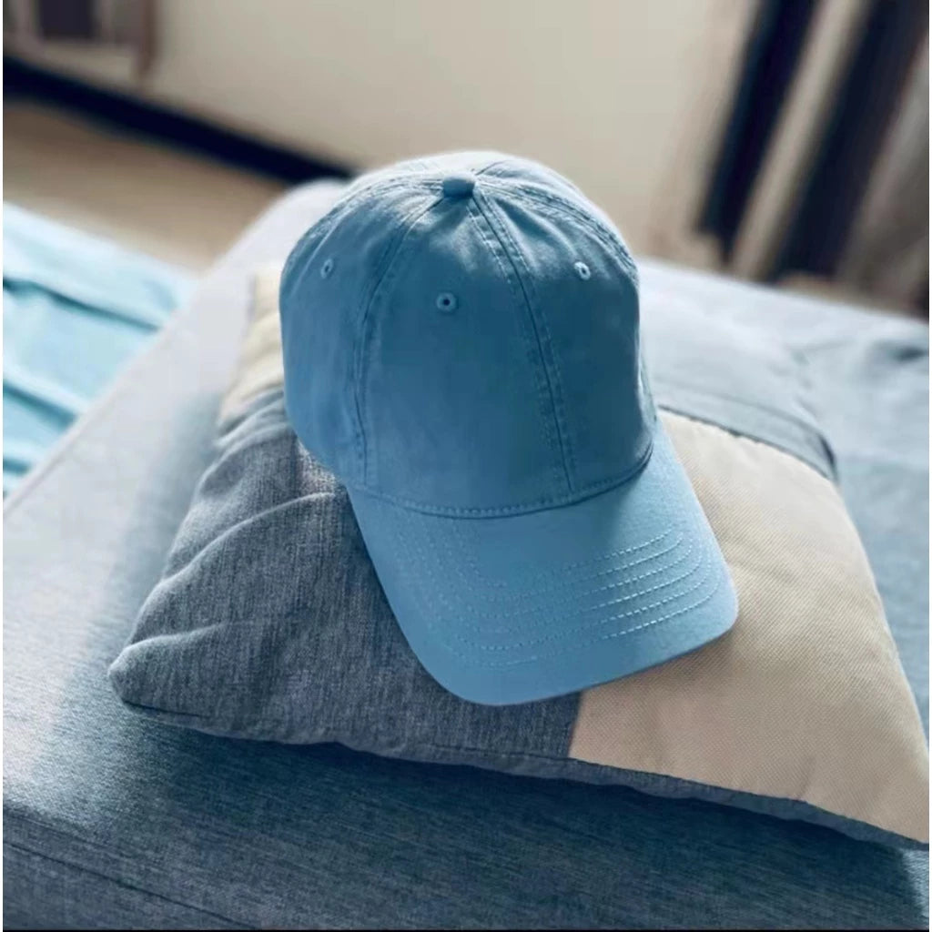 Boné Liso Esportivo Básico Com Aba Curva 