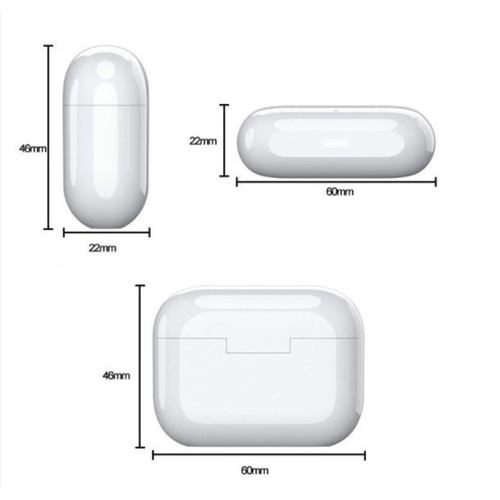 Airpods PRO3 5 6 Estéreo Com Cancelamento De Ruído Bluetooth